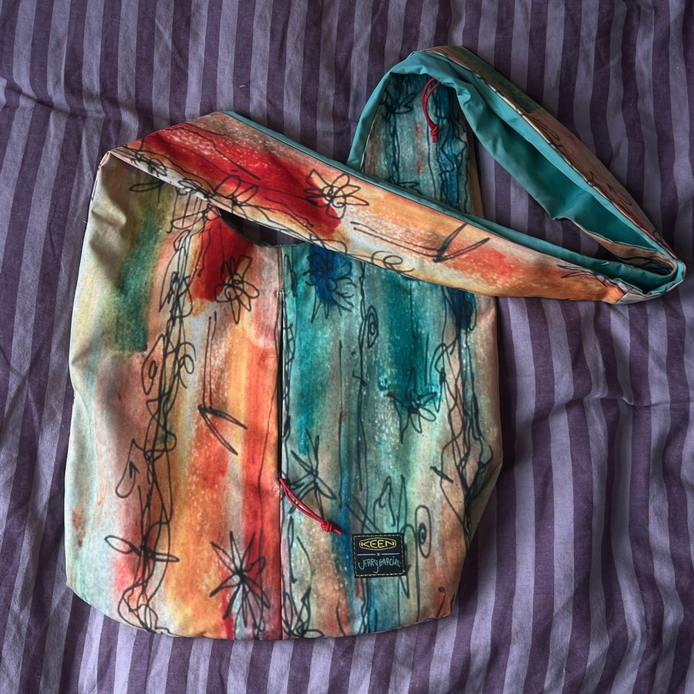 KEEN X JERRY GARCIA SHOULDER CANVAS BAG